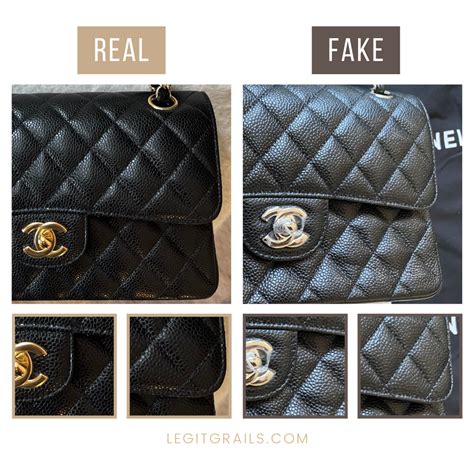 chanel fake real|how to tell a genuine chanel bag.